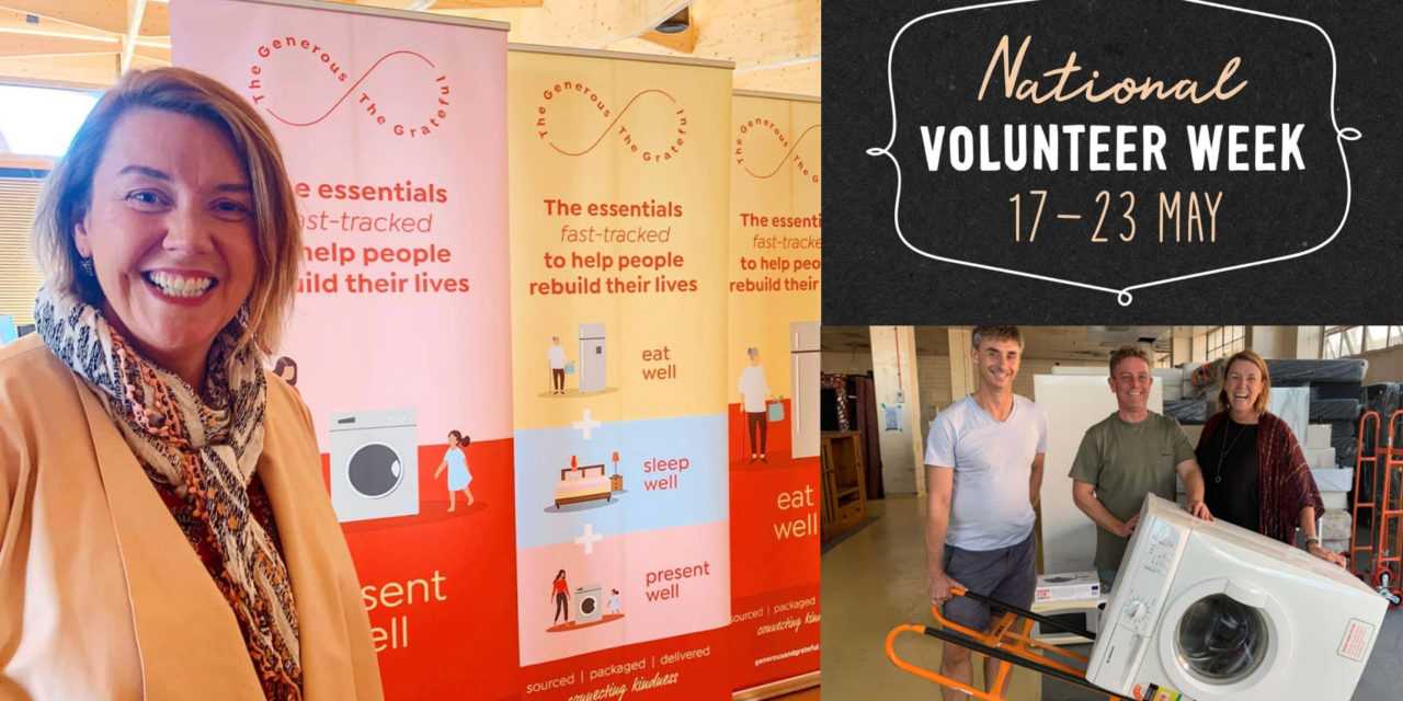 National Volunteer Week: Generous and the Grateful