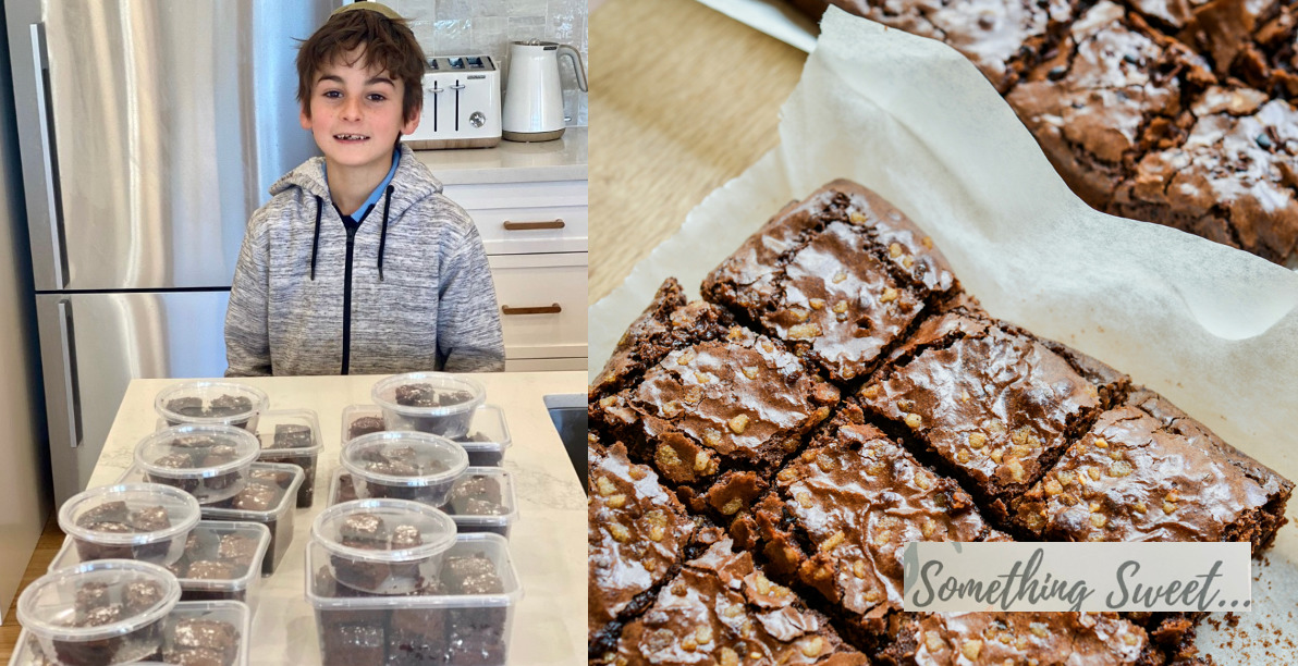 Local Boy’s Brownie Business Amid Lockdown