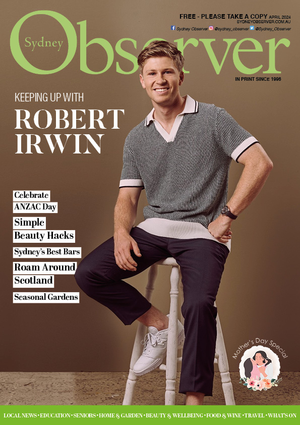 SO April 2024 cover, with photografer and TV host Robert Irwin.